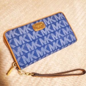 Michael Kors Denim Wallet